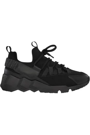 Pierre Hardy Sko, Herre, Sort, 44 EU, Sorte Sneakers med Regular Fit