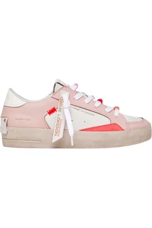 Crime london Sko, Dame, Lyserød, 36 EU, Tyl, Deluxe Skateboard Sko