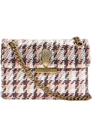 Kurt Geiger Taske, Dame, Flerfarvet, ONE SIZE, Uld, Stilfuld Crossbody Håndtaske