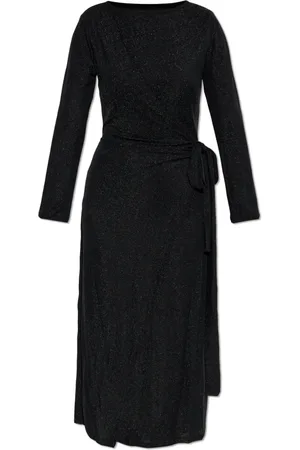 Diane von Furstenberg Kjole, Dame, Sort, S, Polyester, Kjole Simona