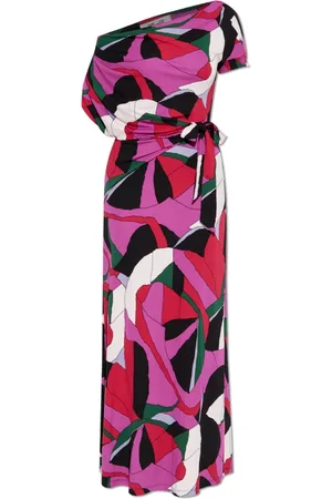 Diane von Furstenberg Kjole, Dame, Flerfarvet, XS, Uld, Kjole Eliana
