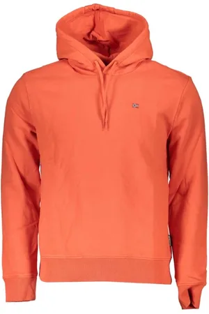 Napapijri Sweathshirts & Hoodies, Herre, , M, Bomuld, Elegant Pink Fleece Hoodie