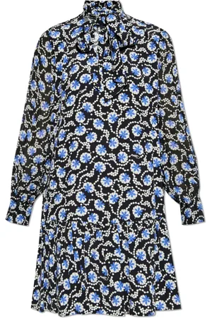 Diane von Furstenberg Kjole, Dame, Blå, XS, Kjole Ami