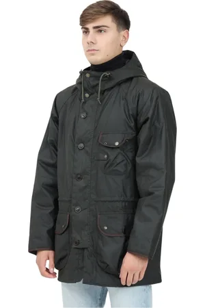 Barbour Jakke, Herre, Grøn, L, Bomuld, Field Parka til mænd
