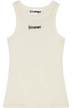 Opéra Sport Top, Dame, Hvid, M, Bomuld, Bomuld Tank Top