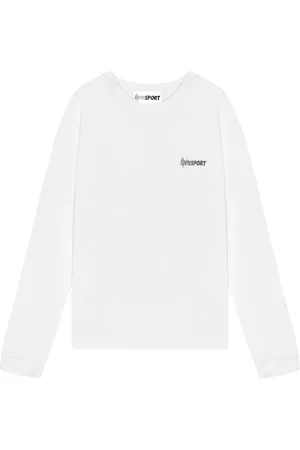 Opéra Sport Top, Dame, Hvid, XS, Bomuld, Bomuld Langærmet T-shirt