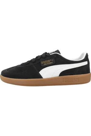 PUMA Sko, Herre, Sort, 41 EU, Uld, Stilfulde Sneakers Palermo