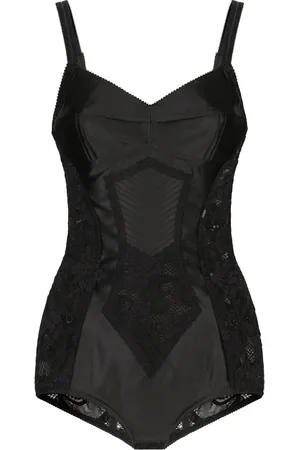 Dolce & Gabbana Top, Dame, Sort, M, Uld, Stilfuldt Bodywear til hverdagskomfort