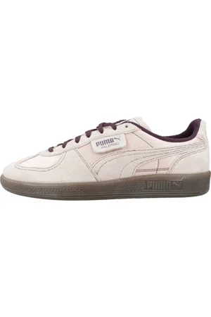 PUMA Sko, Dame, Lyserød, 37 EU, Uld, Stilfulde Sneakers til Dresscode