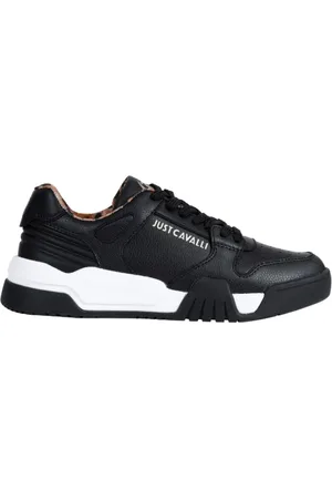 Roberto Cavalli Sko, Dame, Sort, 40 EU, Uld, Sneakers