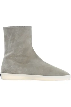 FEAR OF GOD Sko, Herre, Grå, 44 EU, Læder, Storm Mule Hi Slides