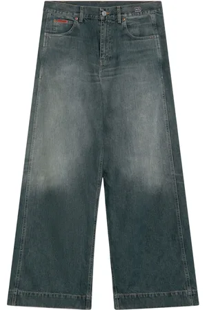 MARTINE ROSE Jeans, Herre, Blå, M, Almindelige Fit Jeans