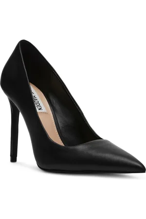 Steve Madden Sko, Dame, Sort, 36 EU, Læder, Flade Lædersko