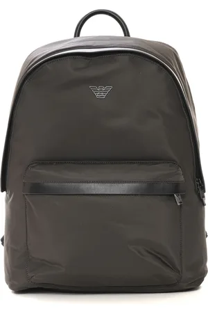 Emporio Armani Taske, Herre, Grøn, ONE SIZE, Uld, Stilfuld rygsæk med flere lommer
