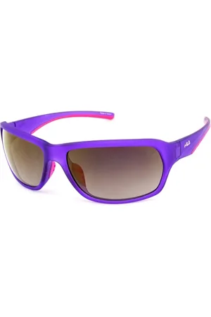 Fila Tilbehør, unisex, Lilla, 63 MM, Lilla Plast Unisex Solbriller