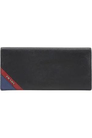 Prada Pre-owned, Herre, Sort, ONE SIZE, Tyl, Pre-owned Laeder punge