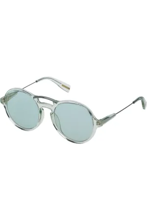 Trussardi Tilbehør, Dame, Grøn, 51 MM, Grøn Acetat Solbriller til Kvinder