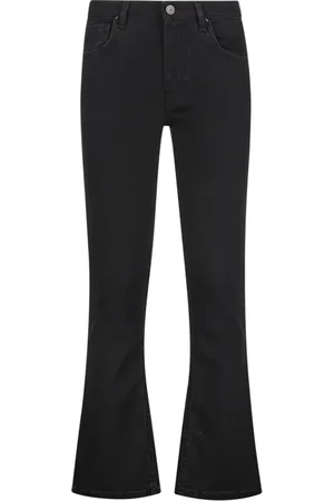 RE-HASH Jeans, Dame, Sort, W25, Uld, Stilfuld dame taske med 5 lommer