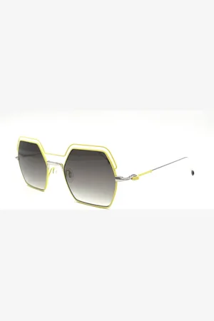 Anne & Valentin Tilbehør, unisex, Gul, ONE SIZE, Uld, Stilfulde Briller til Moderne Look