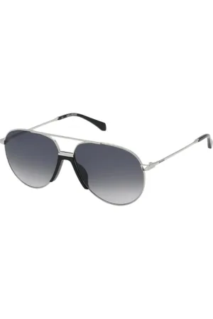 Zadig & Voltaire Tilbehør, unisex, Grå, 59 MM, Uld, Stilfulde grå metal solbriller