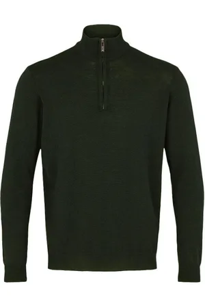 Sand Strik, Herre, Grøn, 2XL, Uld, Striktrøje i Ibro-stil