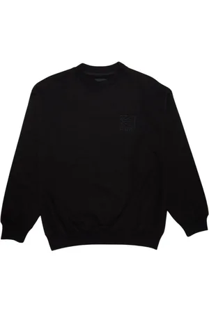 Rassvet Sweathshirts & Hoodies, Herre, Sort, S, Bomuld, Sort Logo Crewneck Bomuld Langærmet