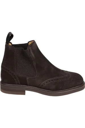 Berwick Sko, Herre, Brun, 41 EU, Suede, Suede Ankelstøvler