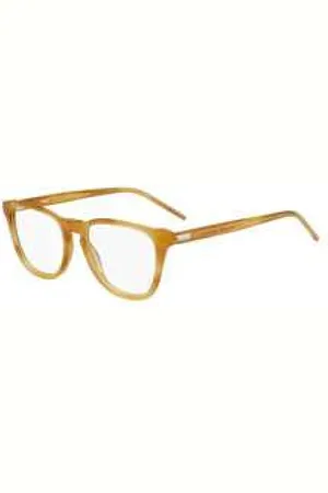 HUGO BOSS Tilbehør, unisex, Gul, 51 MM, Elegant Herreur