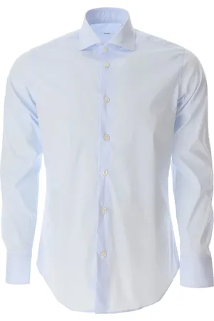caliban Skjorte, Herre, Blå, 2XL, Lysblå Skjorte til Mænd