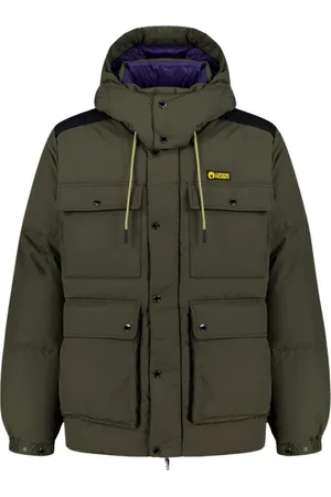Ciesse Jakke, Herre, Grøn, XL, Bomuld, Alaska - Unisex Military Dunjakke 4 Lommer MED Aftagelig Hætte 100%