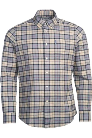 Barbour Skjorte, Herre, Flerfarvet, L, Bomuld, Tartan Skjortekjole