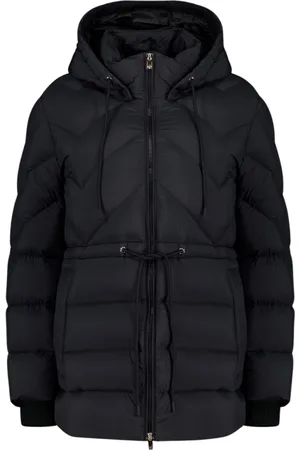 Ciesse Jakke, Dame, Sort, L, Nylon, Hirta - 200 gram sort dunjakke med aftagelig hætte