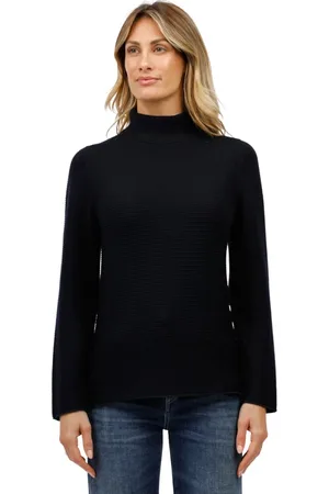 Gran Sasso Strik, Dame, Blå, L, Linkstrik Sweater
