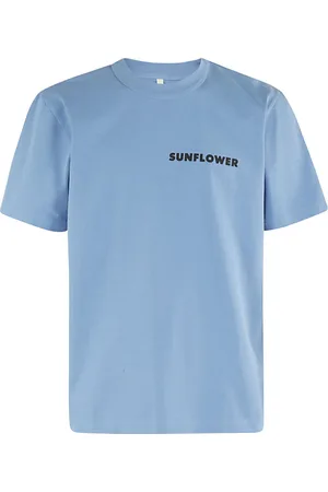 Sunflower Top, Herre, Blå, L, Logo T-shirt