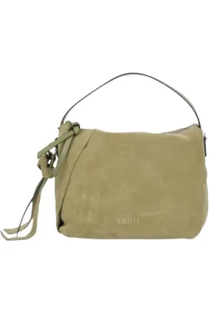 Rebelle Taske, Dame, Grøn, ONE SIZE, Lille ruskindstaske