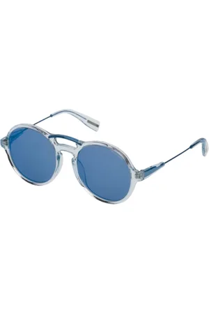Trussardi Tilbehør, Dame, Grå, 51 MM, Blå Acetat Dame Solbriller