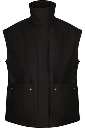 add Jakke, Dame, Sort, XS, Uld, Vest I Kompakt Uldt