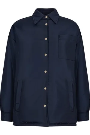 add Jakke, Dame, Blå, S, Nylon, Oversize Skjorte I Nylon Bright