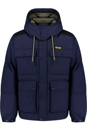 Ciesse Jakke, Herre, Blå, XS, Bomuld, Alaska - Unisex Dunjakke I BLÅ 4 Lommer MED Aftagelig Hætte 100%