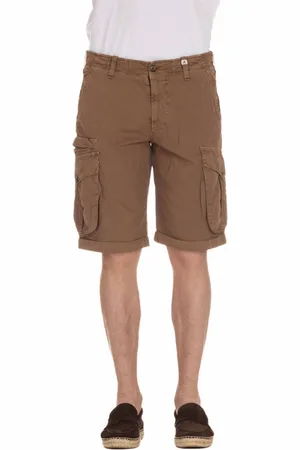 MYTHS Shorts, Herre, Brun, L, Bomuld, Cargo Bermuda Shorts i Brun