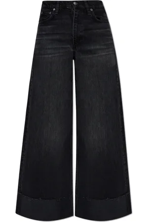 RAG&BONE Jeans, Dame, Sort, W30, Højtaljede Jeans Sofie