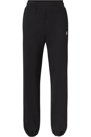 Karl Lagerfeld Bukser, Dame, Sort, XL, Bomuld, Ikonik 2.0 Choupette Sweatpants