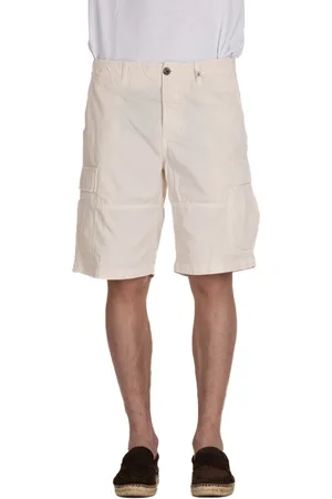 MYTHS Shorts, Herre, , M, Bomuld, Bomuld Bermuda Shorts i Creme