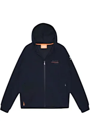 sunseeker Sweathshirts & Hoodies, Herre, Blå, S, Uld, Mørkeblå Stilfuld Skjorte