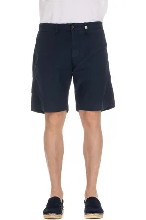 MYTHS Shorts, Herre, Blå, 2XL, Bomuld, Blå Bomuld Bermuda Shorts