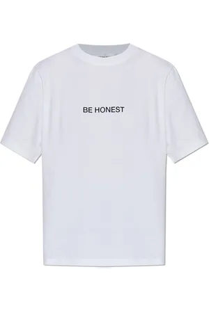 Victoria Beckham Top, Dame, Hvid, XS, Bomuld, T-shirt med tryk
