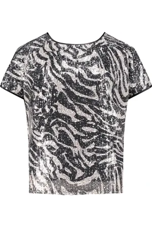 Betty & Co Bluser & Skjorter, Dame, Flerfarvet, L, Uld, Bluse med palietter