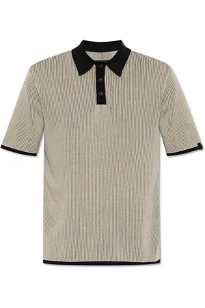 RAG&BONE Top, Herre, Grå, XL, Bomuld, Polo Tan