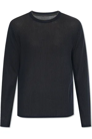 RAG&BONE Strik, Herre, Blå, 2XL, Bomuld, Trøje Harvey