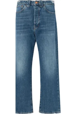 3x1 Jeans, Dame, Blå, W29, Bomuld, Vintage Sabina Girlfriend Jeans